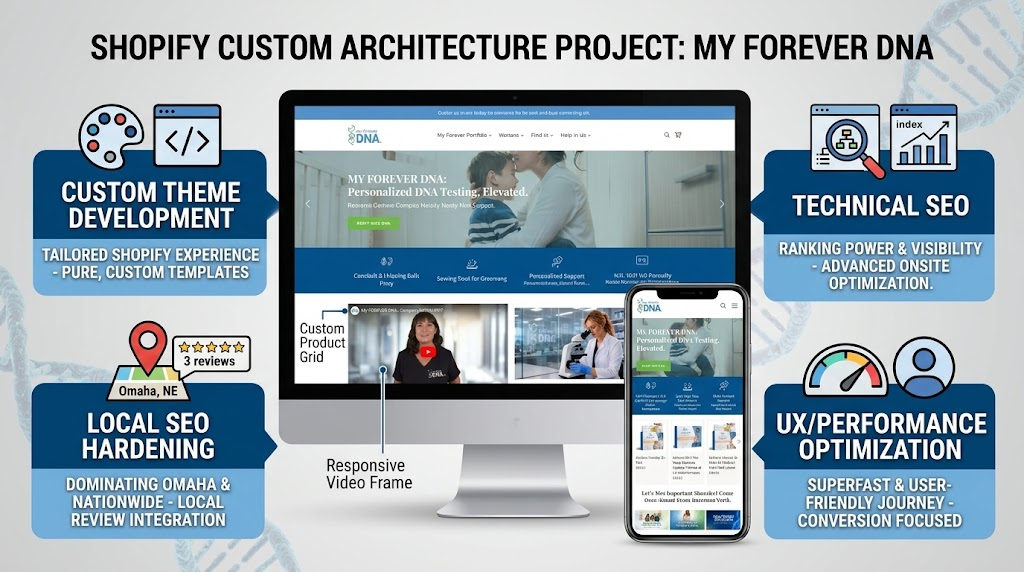 Enterprise WooCommerce to Shopify Migration for MyForeverDNA