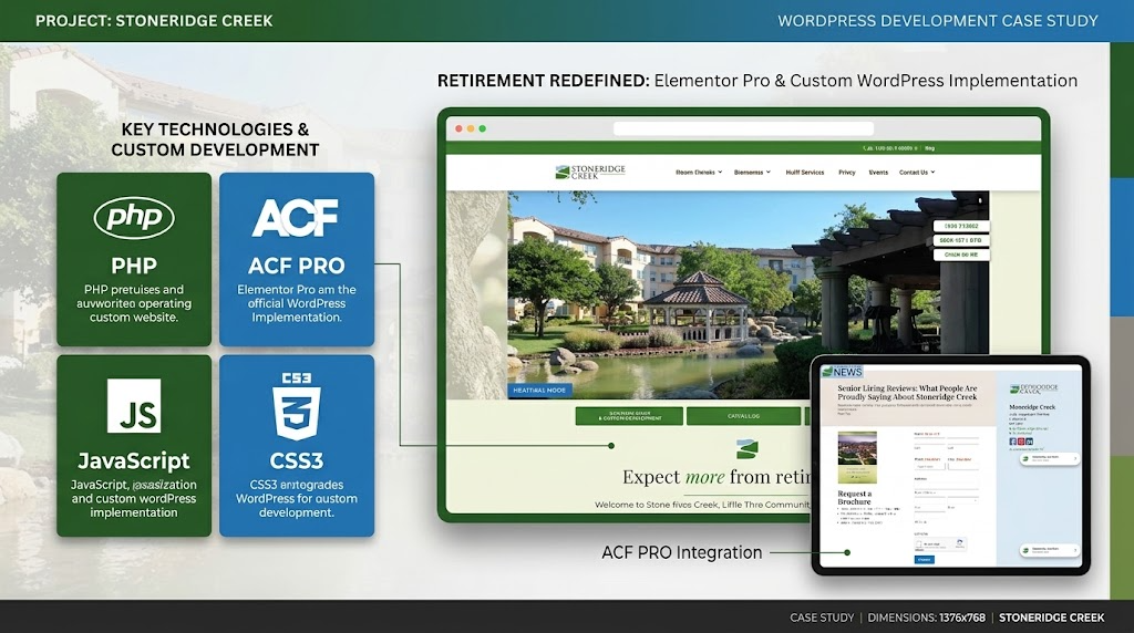 Custom Elementor & ACF Developer | Stoneridge Creek